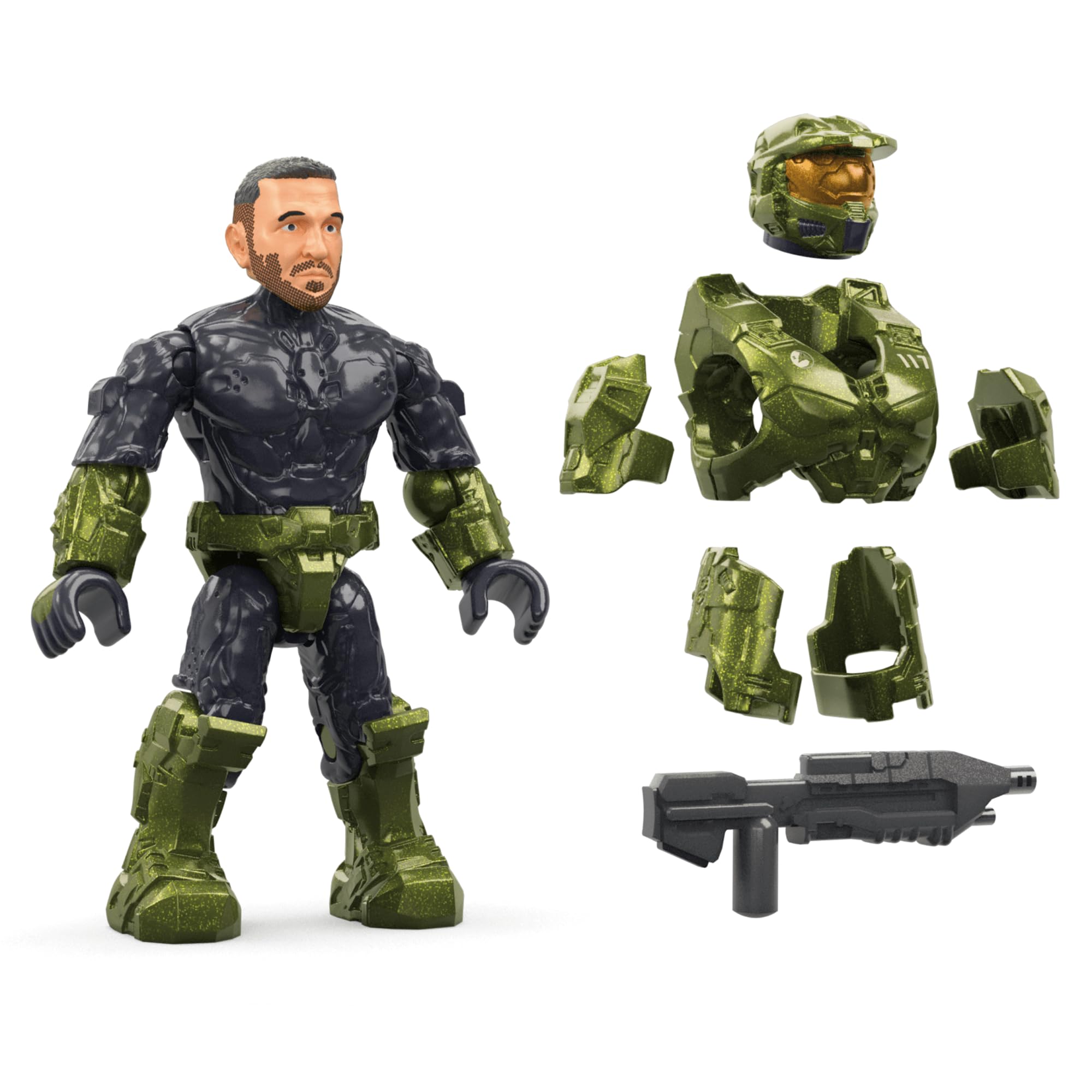 Amazon.co.jp: MEGA Halo 組み立ておもちゃセット FLEETCOM Warthog